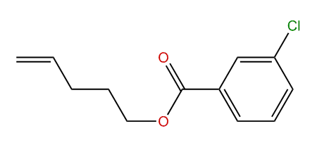 4-Pentenyl 3-chlorobenzoate